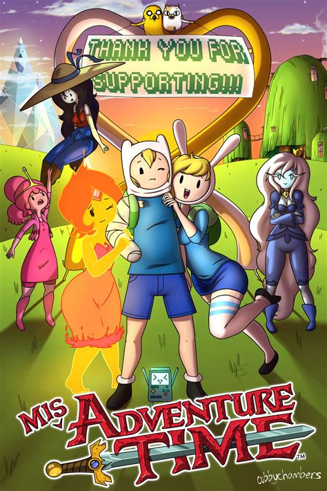 misadventure time comic